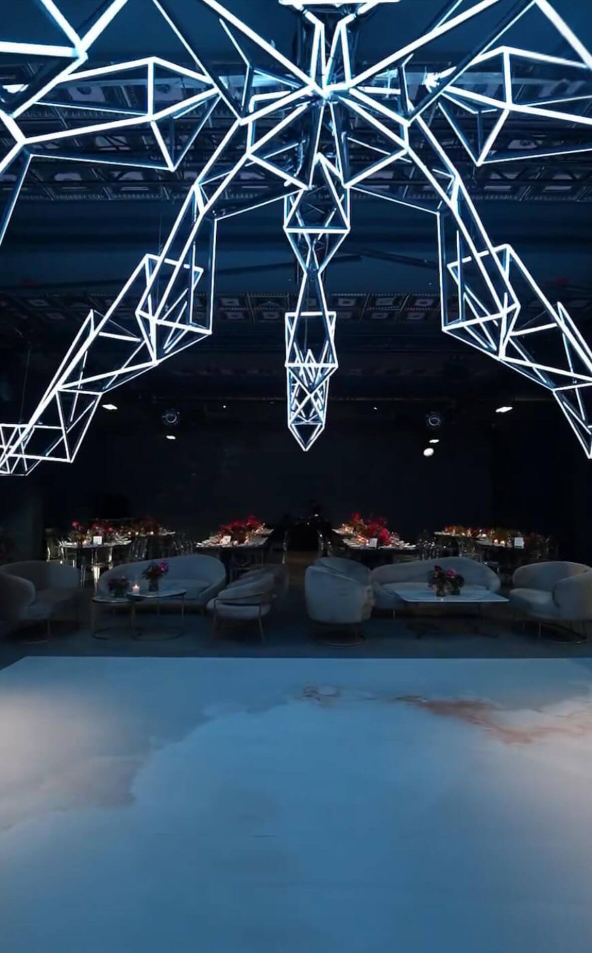 NotForYou Mykonos-Scenography shaped through concept, structure, and atmosphere.