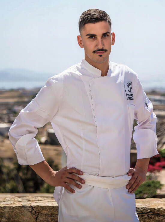 NotForYou Mykonos-Vasileios 
Sarellas-Executive Chef